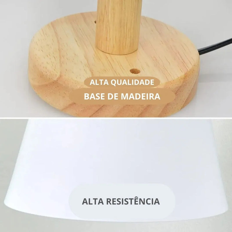 Arandela de Parede Wood Nordic 