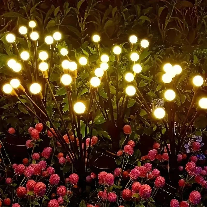 Luminária Solar Vagalume Firefly para Jardim Encantado