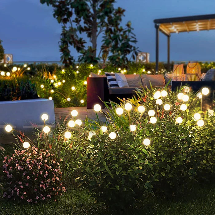 Luminária Solar Vagalume Firefly para Jardim Encantado