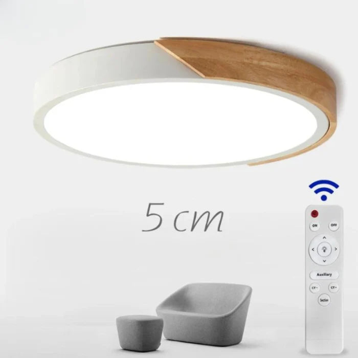 Luminária de Teto LED Plafon com Controle Remoto